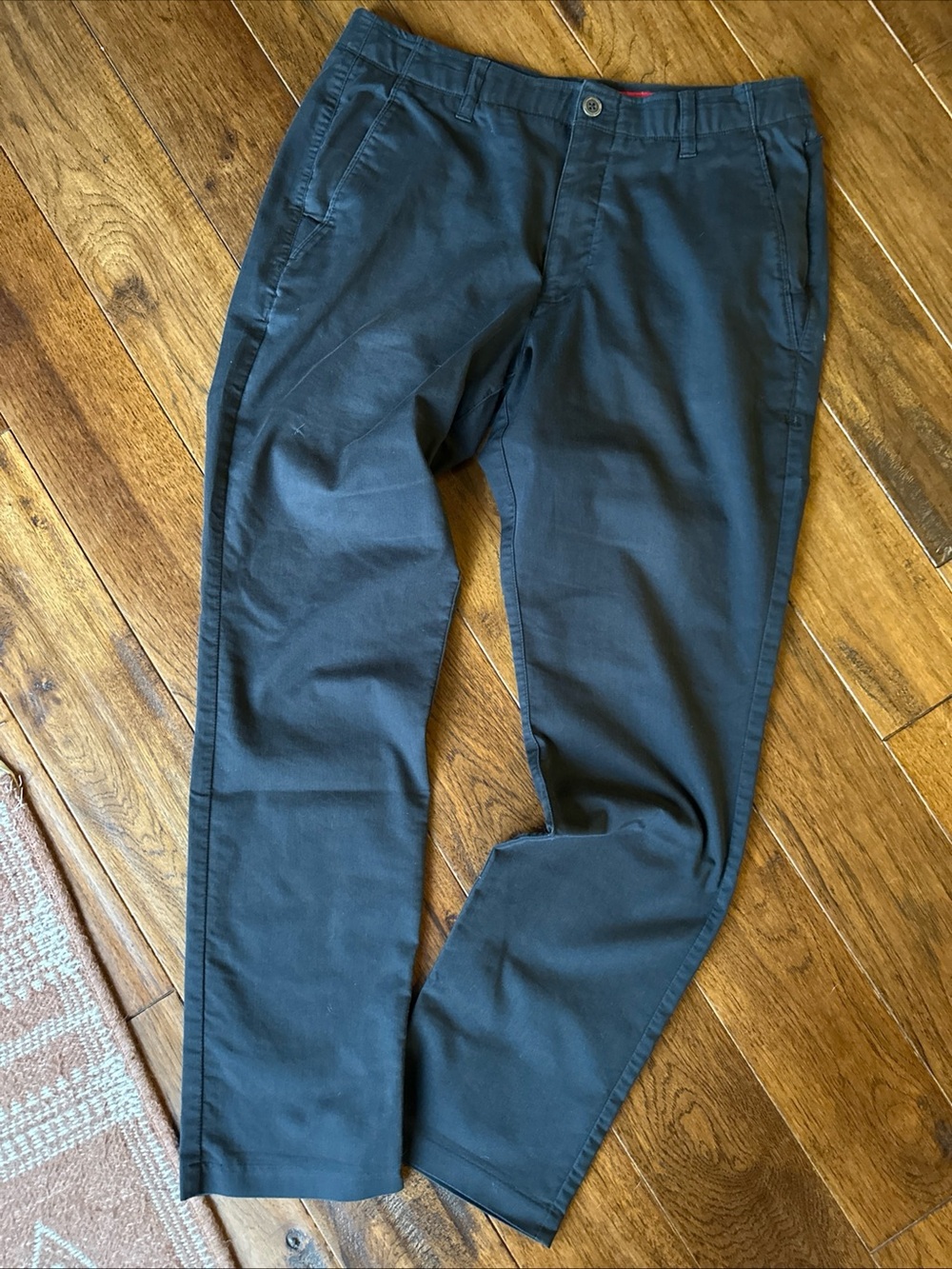 Under Armour Men's Black Performance Golf Pants 36 x 32 Straight Leg Stretch
